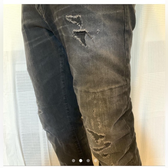 Saint Laurent Paris stretchy skinny jeans - Picture 2 of 7